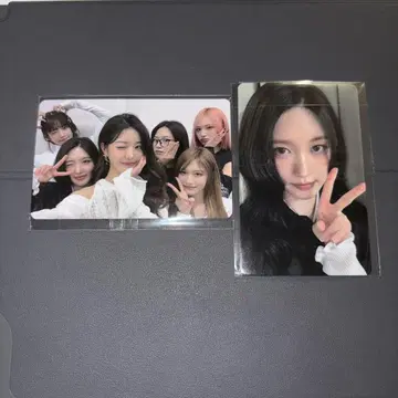 IVE FC 계속 장기 회원 한정판 혜택 트레이딩 카드 단체 가을 세트