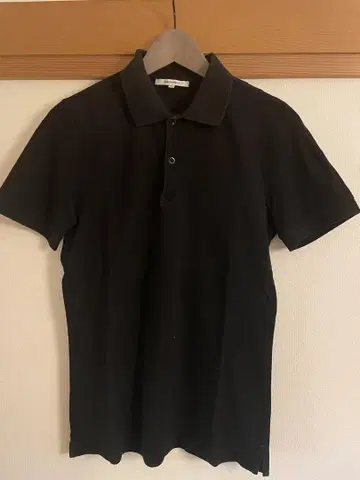 CARVEN 블랙 피케 셔츠 S