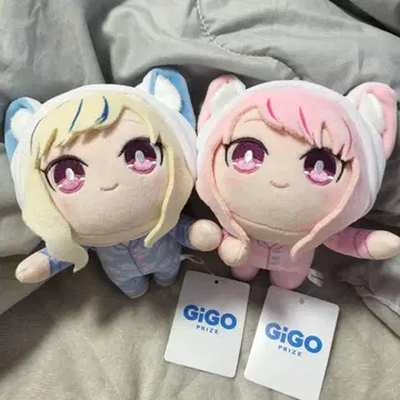 GIGO HIMEHINA 히메히나 네소베리 봉제 인형 누워 있는 2개