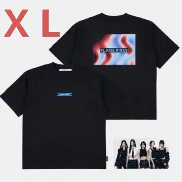 르세라핌 LESSERAFIM FLAME RISES 티셔츠 티셔츠
