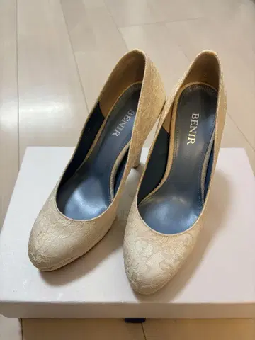 BENIR 베닐 웨딩 슈즈 33 (22cm) 12cm 힐