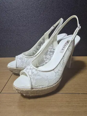 다이애나 레이스 샌들 오픈토 23.5