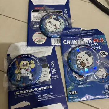 치이카와 치이카와 MLB 캔뱃지 모몽가 묶음 판매