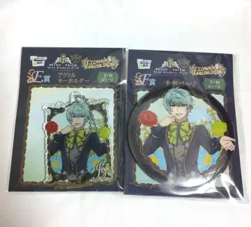 KING OF PRISM 복권 조지 캔뱃지&아크링 키링