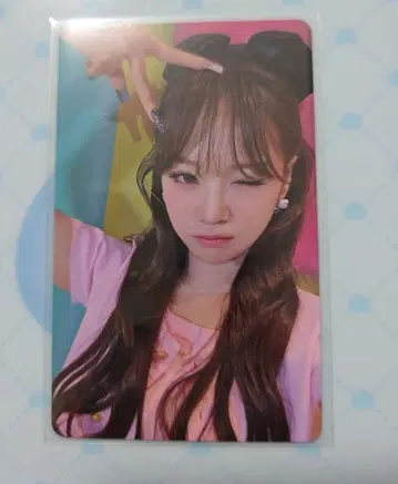 LE SSERAFIM 채원 weverse 럭키드로우 4회차