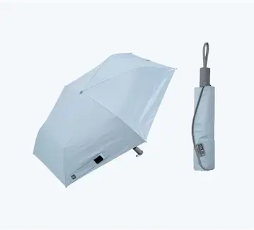 -0& 자동개폐식 55cm 접이식 양산 레이크블루