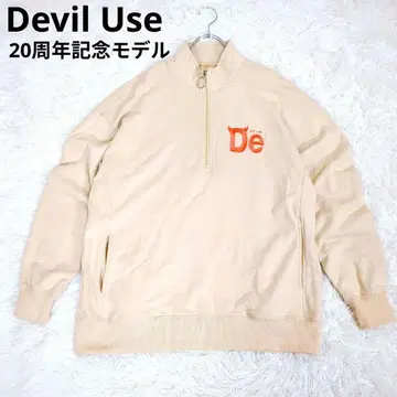 DEVILUSE 데빌 유스 하프 지퍼 맨투맨 트레이닝복 기념 모델