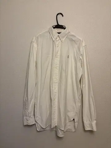 Ralph Lauren 클래식 핏 셔츠 L 화이트