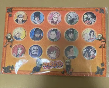 NARUTO JF 캔뱃지 세트