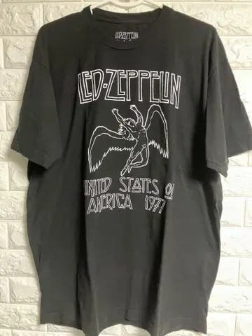 LED ZEPPELIN 레드 제플린 밴딩 티셔츠 XL
