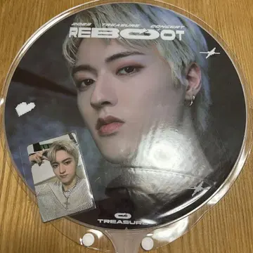 treasure 하루토 부채 서울콘 트레이딩 카드