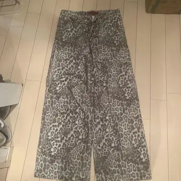 jadedlondon 레오파드 데님