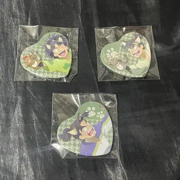 닌타마 란타로 난자타운 하트 캔뱃지 시오에, 케마, 나나마츠