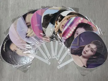 TWICE SANA 부채 8개 세트