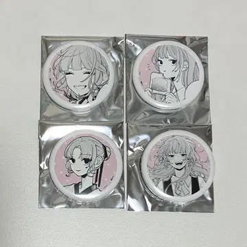 카츠라 오토기 트레이딩 캔뱃지 4종 사랑하세요, 엉터리 천사들
