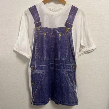 80's 잭 다니엘 프린트 티셔츠