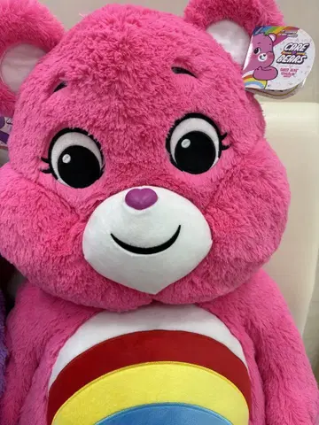 케어베어 핑크 봉제 인형 본체 초대형