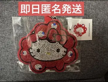 오사카 간사이 엑스포 산리오 헬로키티 미야쿠미야쿠 가죽 키링