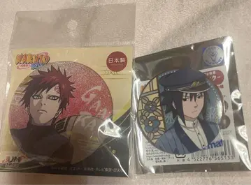 NARUTO 글리터 캔뱃지 가아라 랜덤 캔뱃지 우치하 사스케