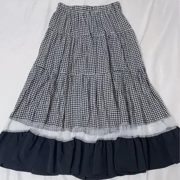 manontokyo 깅엄 스커트