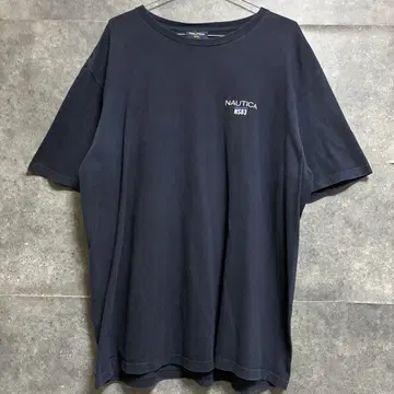 00s NAUTICA 노티카 백 프린트 반팔 티셔츠 XXL 구제 의류