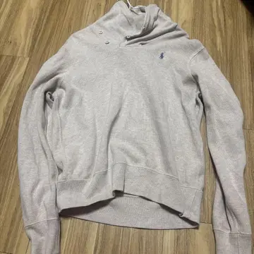 Polo by Ralph Lauren 하이넥 스웨트 셔츠 그레이