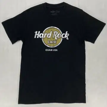 Hard Rock Cafe 괌 T셔츠 하드록카페 아메카지 블랙