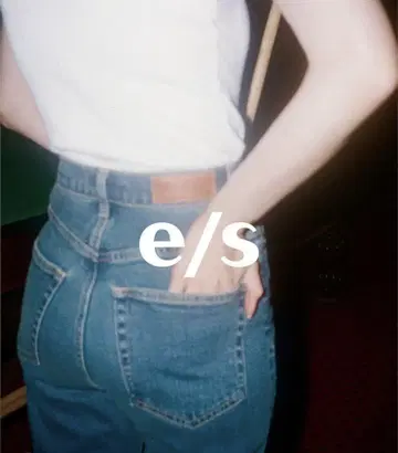 e/s emma sly HW STRAIGHT FLARE PT-B 데님