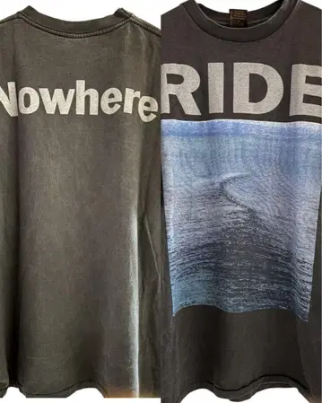 RIDE nowhere XL 라이드 밴딩 티셔츠 밴 티