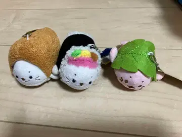 마더 가든 시로탄 봉제 인형 키링 이나리 스시 후쿠로마키 벚꽃 떡