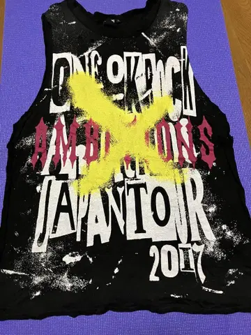 ONE OK ROCK 원오크 AMBITIONS 2017 탱크탑 XL