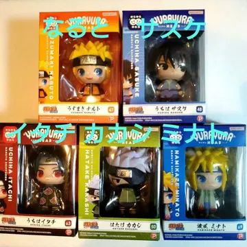 NARUTO 흔들흔들 헤드 피규어 5개