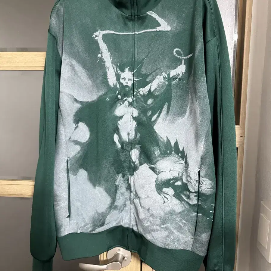 Supreme Frazetta Track Jacket Dark Green