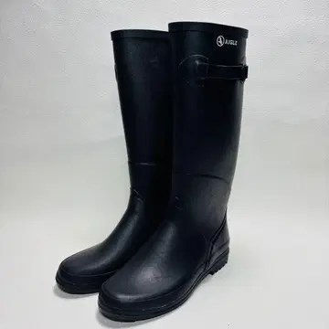 AIGLE(에이글) 레인부츠 37 여성용 - 블랙 23.5cm