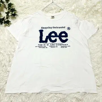 Lee MEDIUM 티셔츠 반팔 코튼 U넥