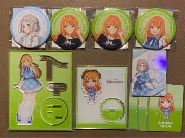 FAM 복권 학마스 시운 키요카 아크릴 스탠드 캔뱃지 카츠라기 리리야