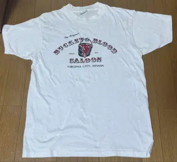 Hanes 80s 티셔츠 싱글 스티치
