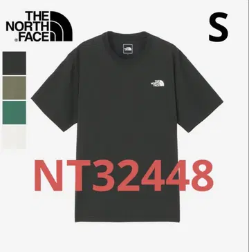 THE NORTH FACE 로고 블랙 티셔츠
