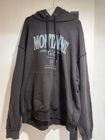 MONTMONE TENBLADE ORIGINAL 후드티 L 사이즈