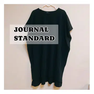 JOURNAL STANDARD 변형 티셔츠 블랙
