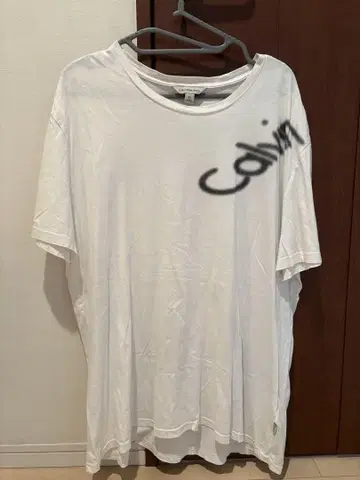 캘빈클라인 XL 화이트 티셔츠