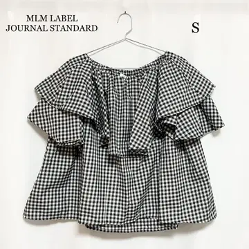0030 MLM LABEL check Maison off Shoulder