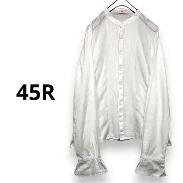 45R 핀턱 블라우스 레이스 블라우스 소매 프릴 블라우스 스탠드 카라 4
