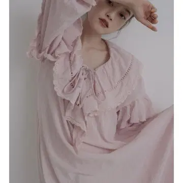 jumelle Hug frill dress 핑크