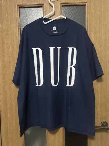 is-ness DUB 티셔츠 네이비 프리 사이즈 새상품