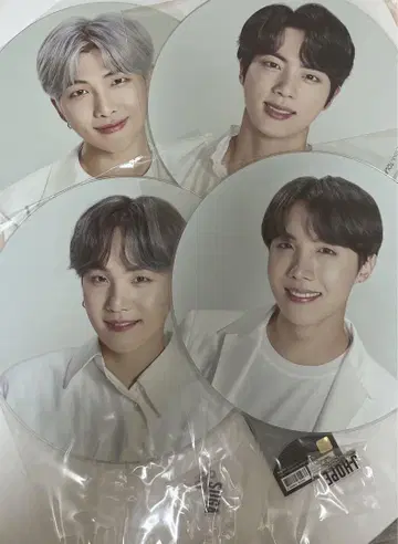 BTS MAP OF THE SOUL TOUR 부채 4매 세트