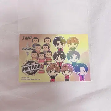 IMP. IMPERIAL 회장 한정판 스티커 *미야기 센다이