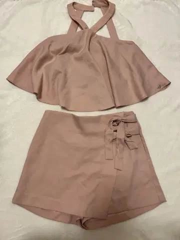 핑크 셋업 XS 사이즈