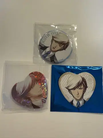 마지마 타로 토키메모 GS2 캔뱃지 3세트