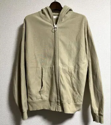 unfil 안필 TERRY ZIP UP HOODIE 지퍼 후드티